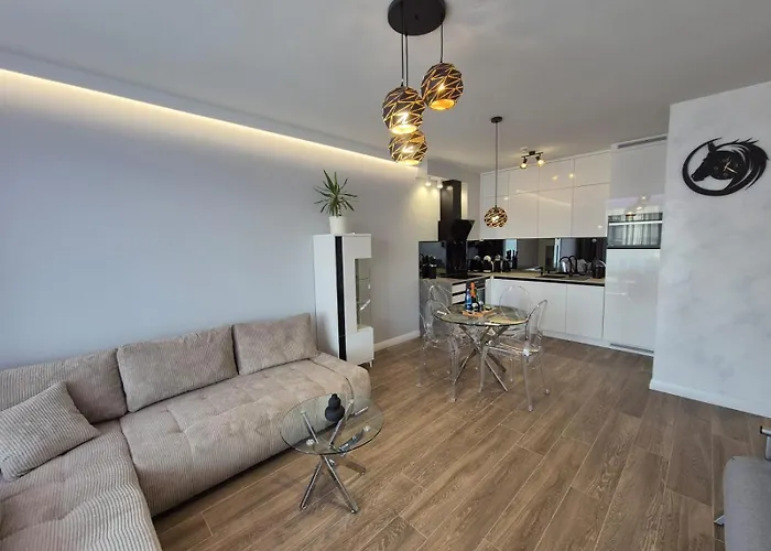 Apartament Reko Z Basenem I Tuż Przy Plaży *